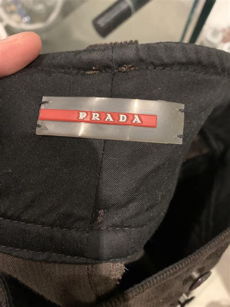 prada label authentic